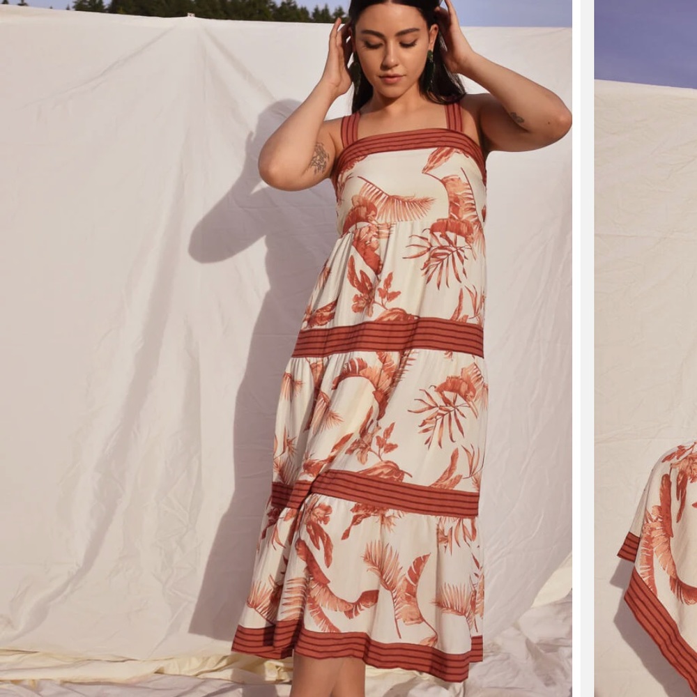 Tropical vibe By the River dress from Bohme